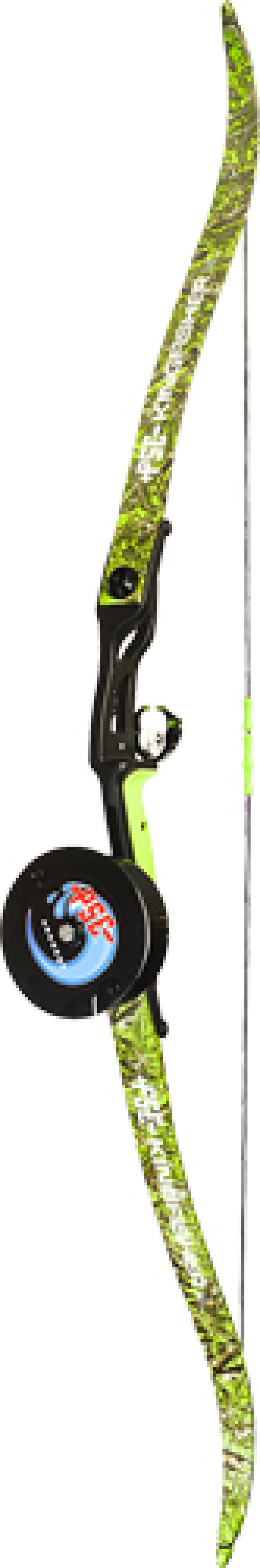 Pse Bowfishing Kit Kingfisher 56\" 45# Rh Green Dk'd