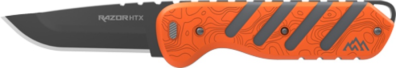 Outdoor Edge Razor Htx 3\" Fixed Gray\/Orange W\/Blade Pod