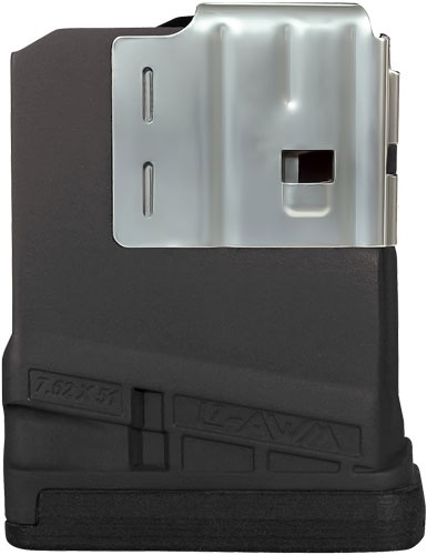 Lancer Magazine L7awm Sr-25 7.62X51 10Rd Opaque Black