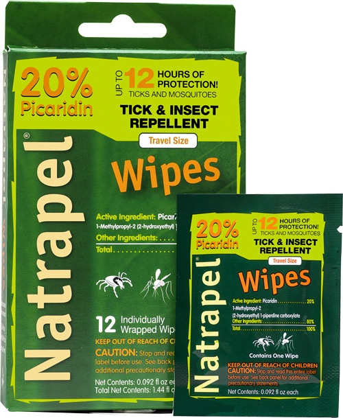 Arb Natrapel Picaridin Wipes