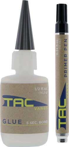 Tac Vanes Adhesion Kit 0.5Oz Glue And Primer Pen