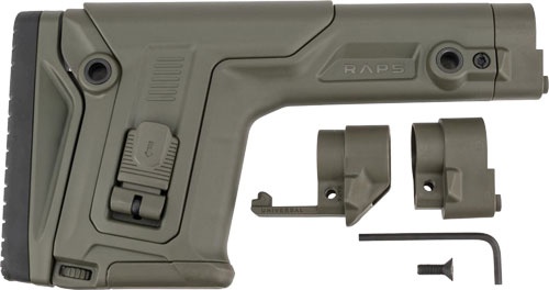 F.A.B. Defense Rapid Adjustmnt Precision Stock Odgrn Ar Pltf!