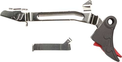 Zev Pro Flat Face Trigger Bar Kit Small Black/Red
