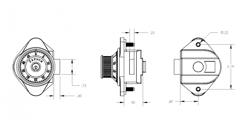 Vertical Dead Bolt