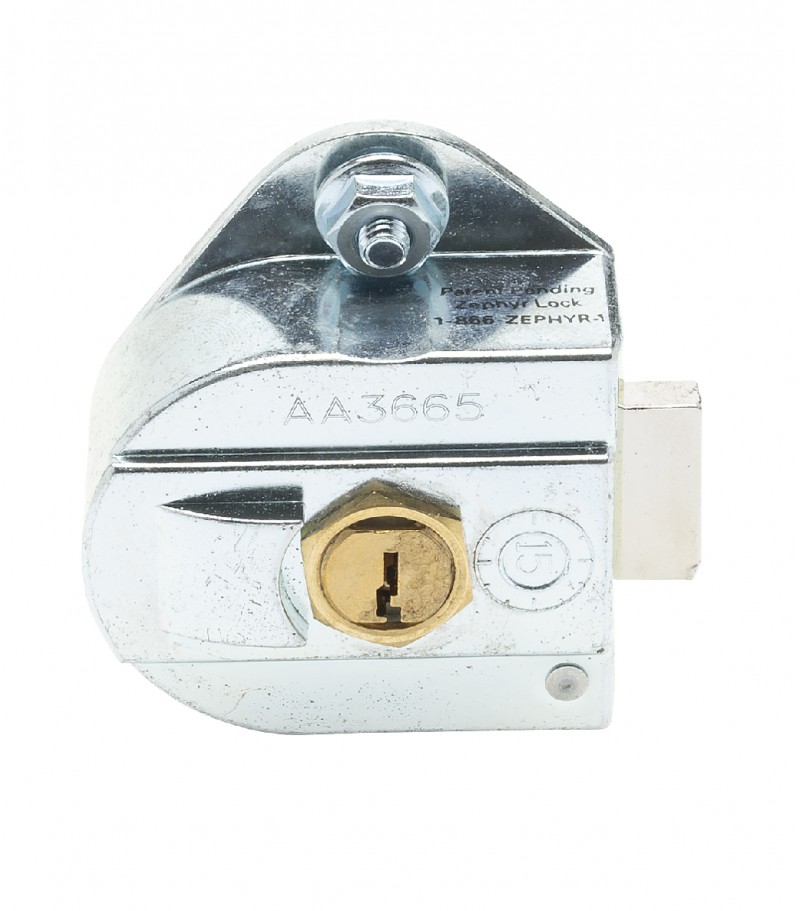 Zephyr ADA Built-In Key Lock, Vertical DeadBolt, With 3 ADA User Keys