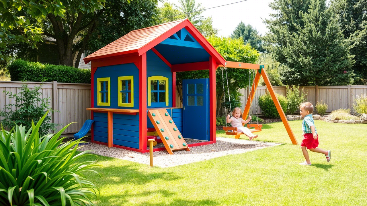 clubhouse swing set