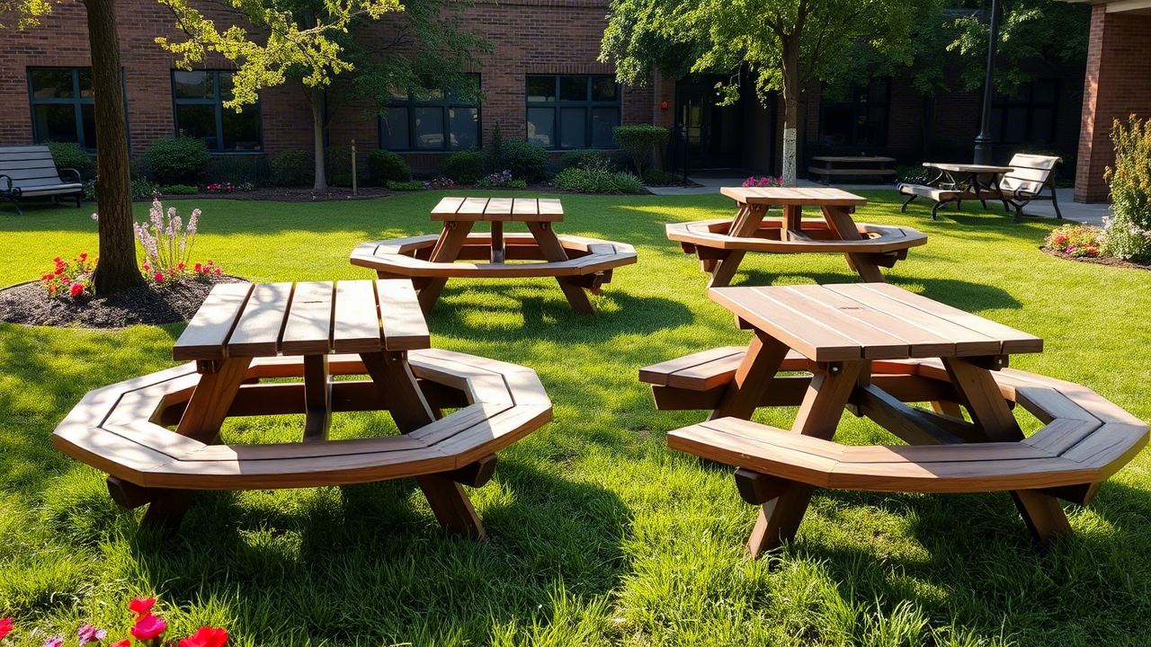 School Picnic Tables