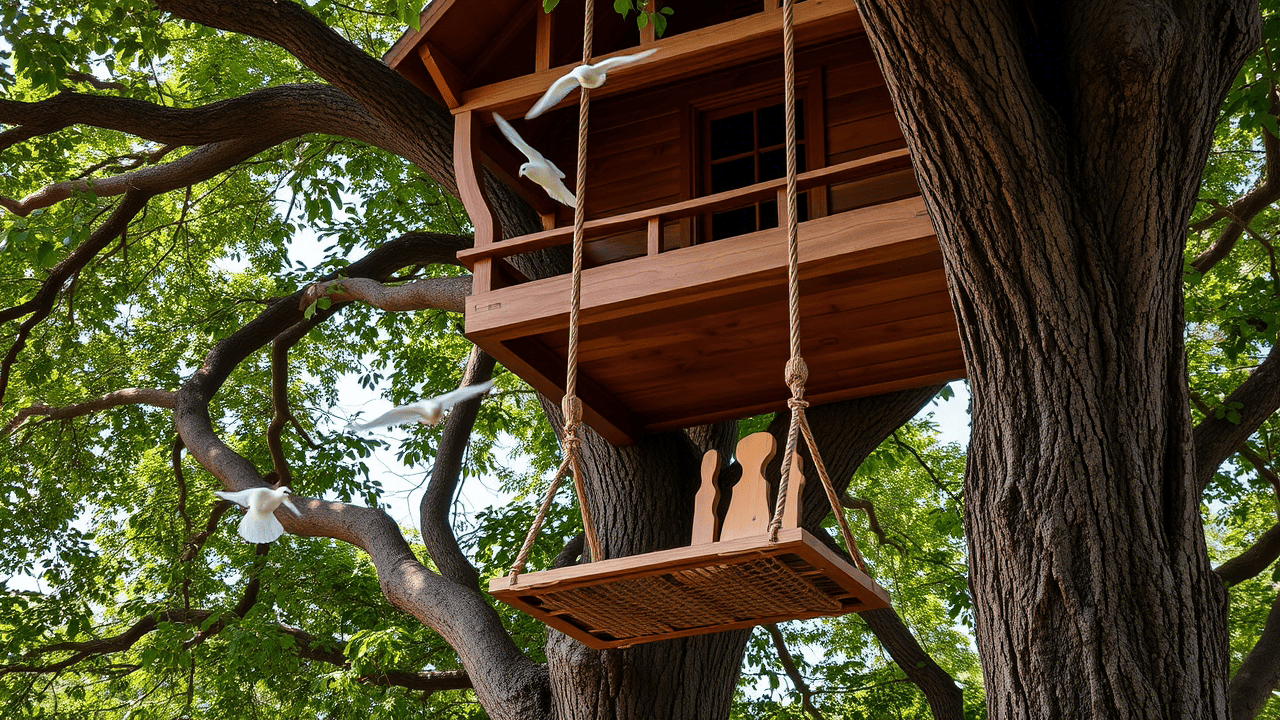 treehouse swing