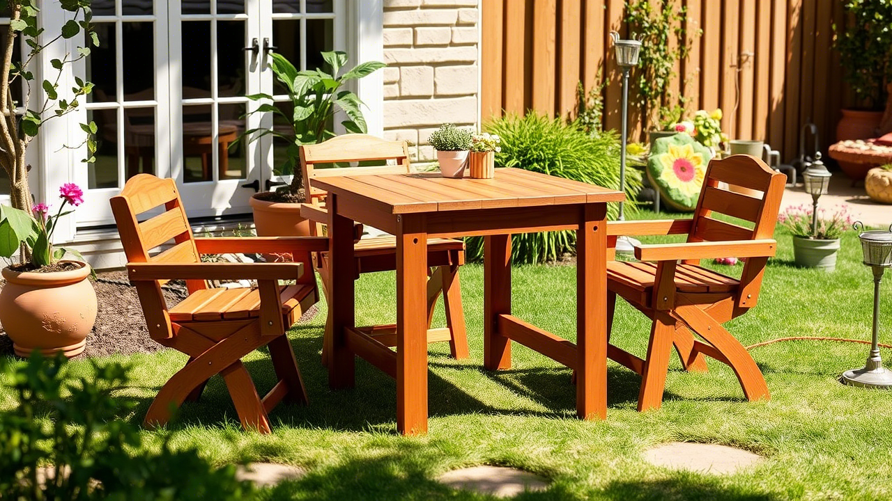  KidKraft Patio Set