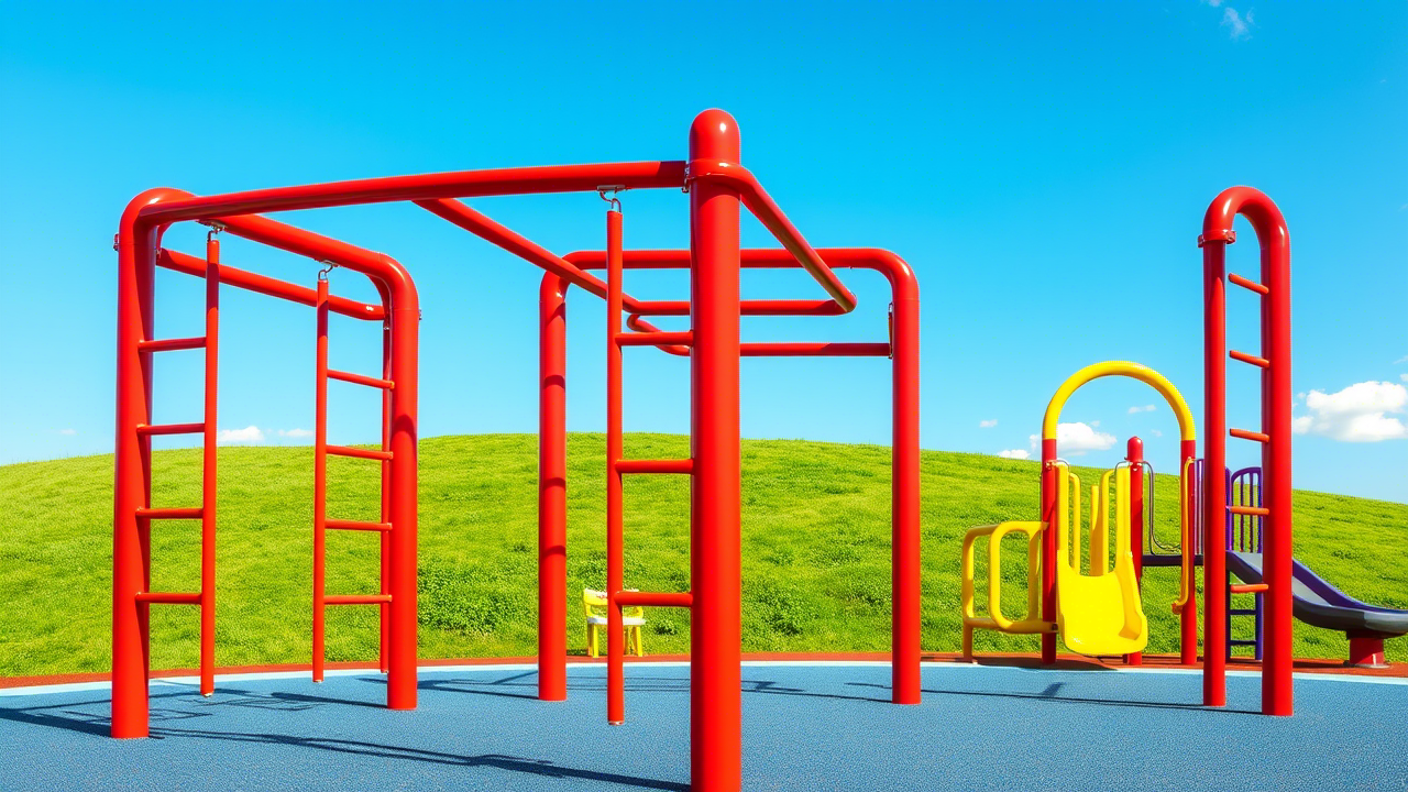 climbing bars playground