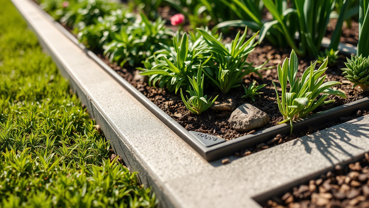 Durable and Stylish Garden Borders