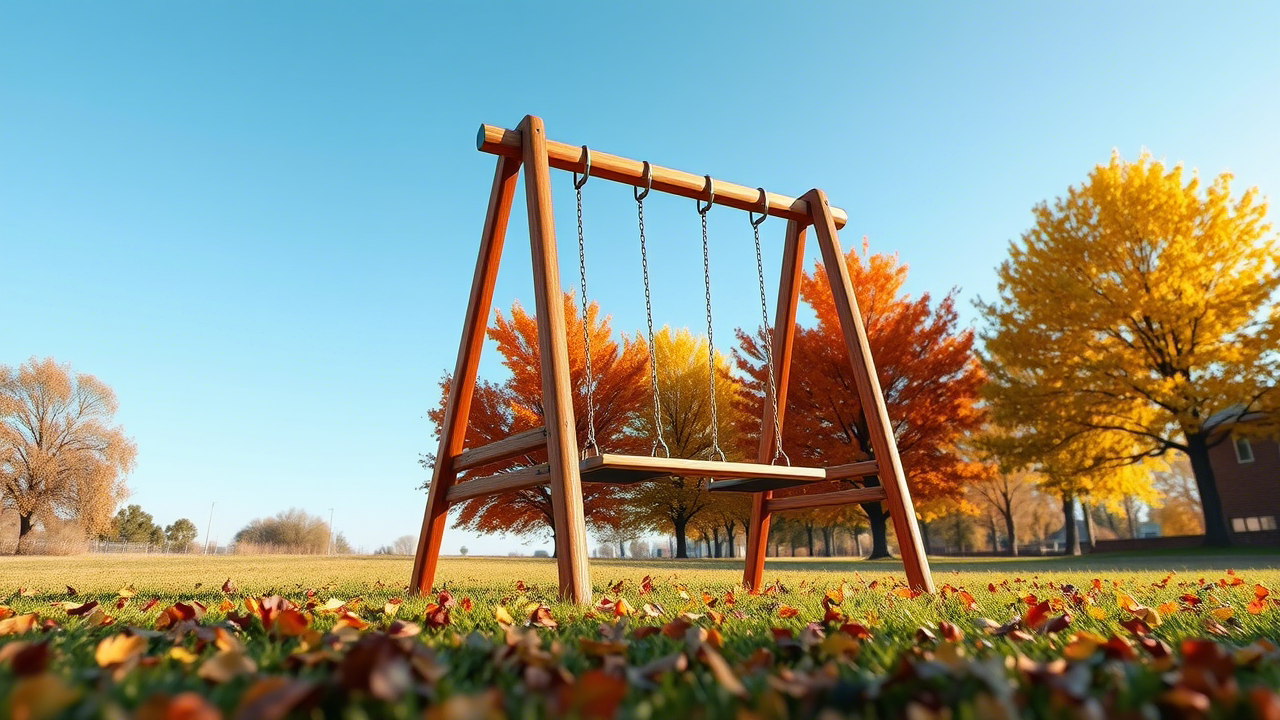 swing set just swings
