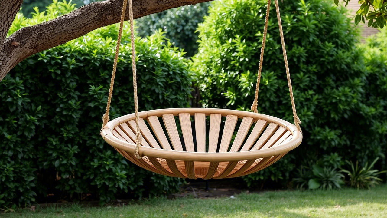 best outdoor saucer swing