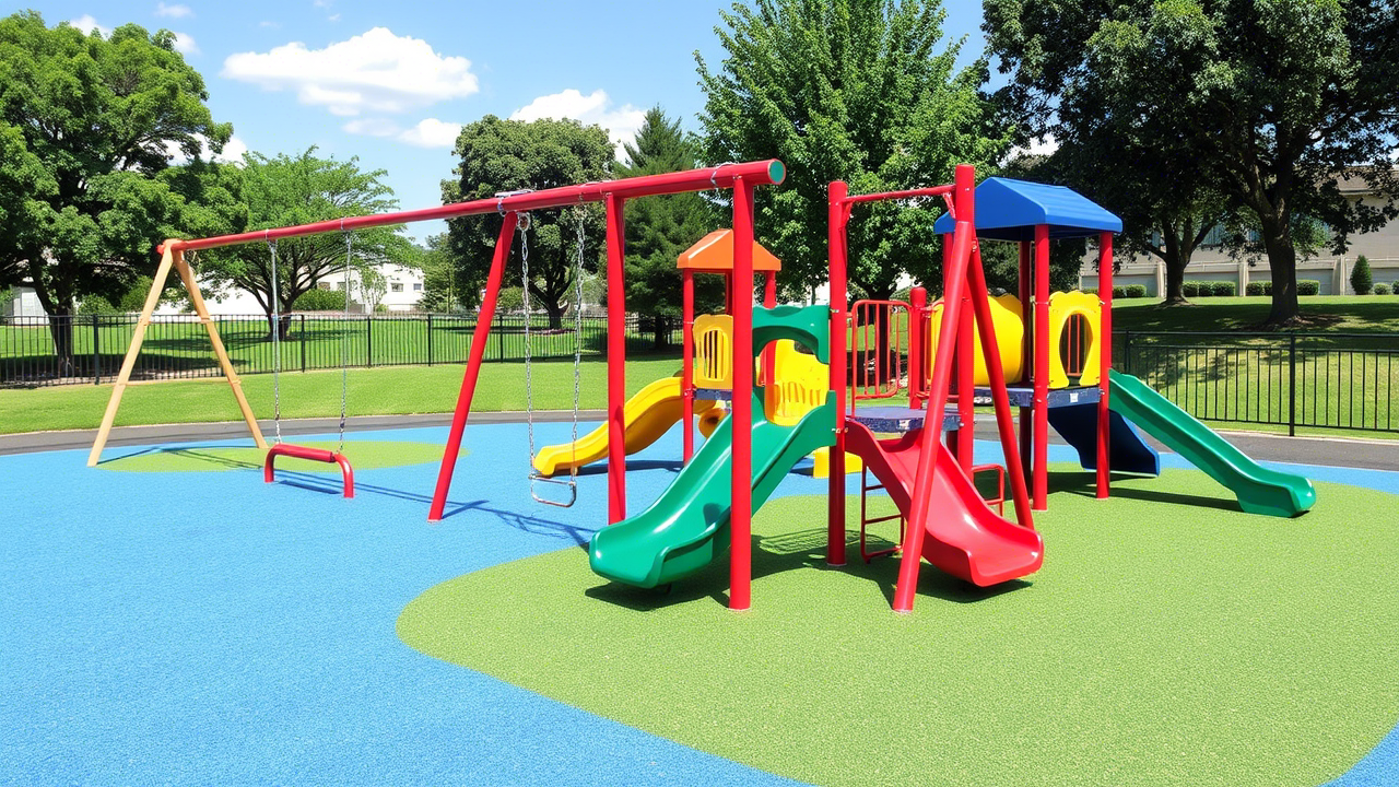 Freestanding Playground Equipment