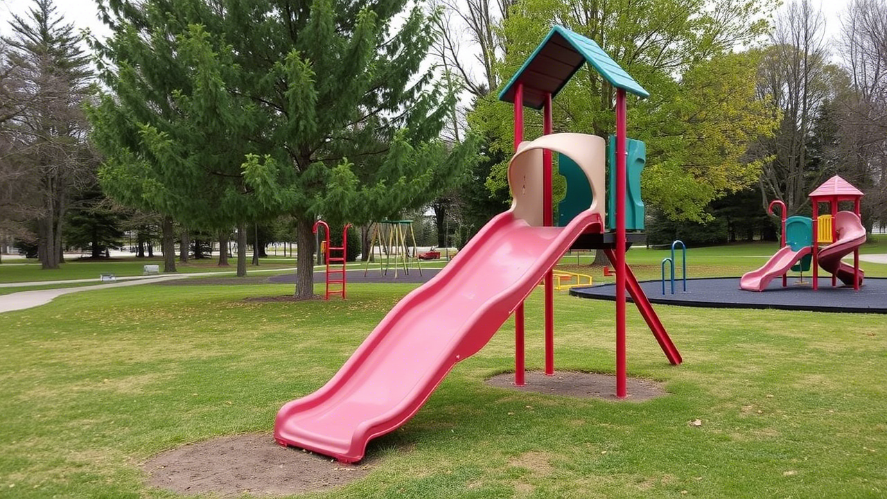 slide for swing set
