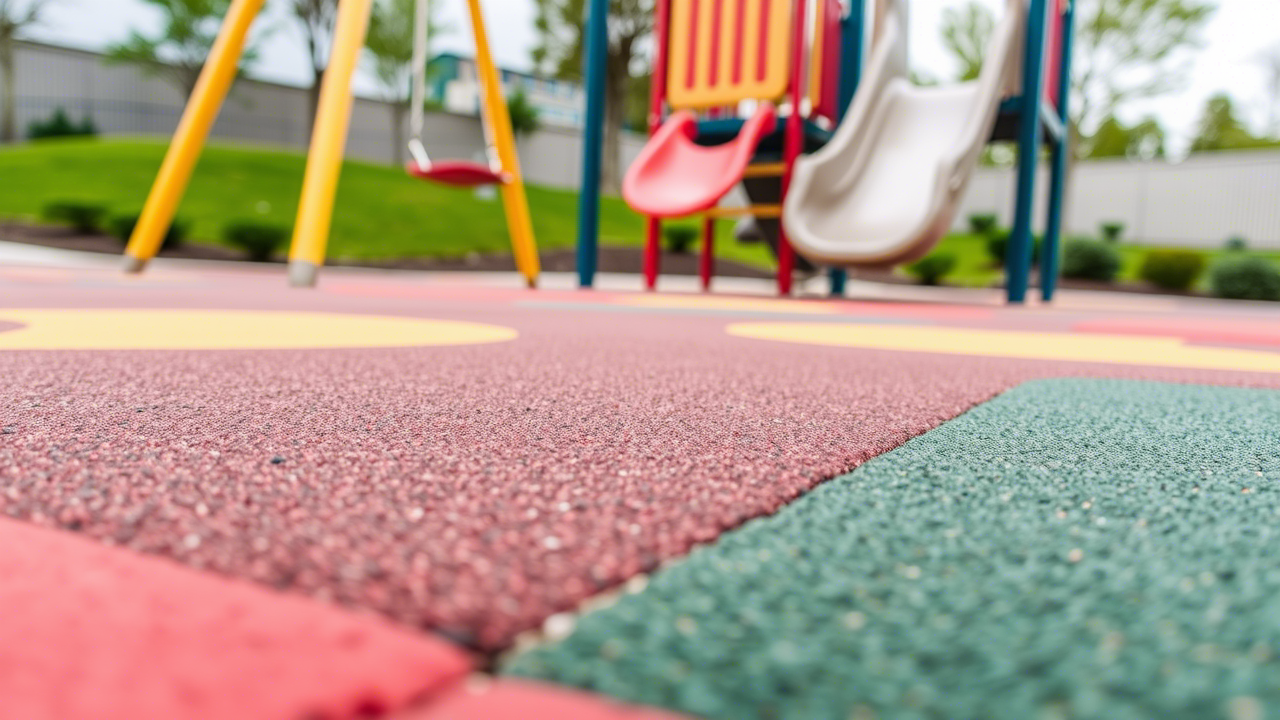 Play Safe Rubber Mulch