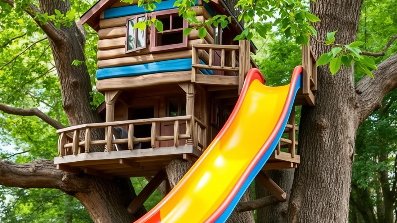 slides for treehouse